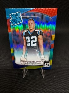 💎2017 Donruss Optic Rated Rookie Red and Yellow Prizm #168 Christian McCaffrey