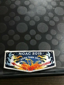 OA EGWA TAWA DEE LODGE 129 100th ANN/2015 NOAC FLAP - Picture 1 of 1