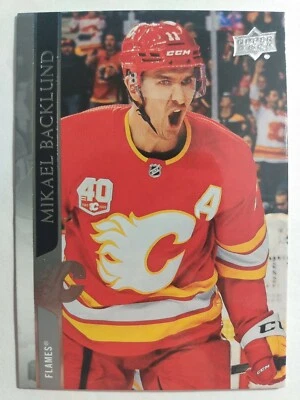 2020 Upper Deck 26 Mikael Backlund - Image 1 of 2