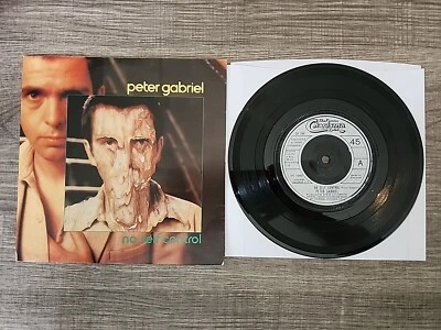 IMPORT Peter Gabriel No Self Control/Lead A Normal Life 7" 45RPM CHARISMA CB-360 - Image 1 of 4