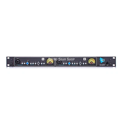 API 3122V 2-Channel Microphone Preamp Line Api Used - Image 1 of 4