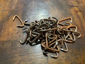 Vintage Hog Rings Copper Platted 2 Sizes - Picture 1 of 4