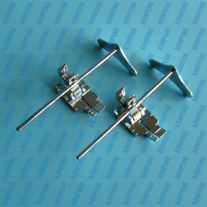 Pie de acolchado de metal de 1/4" para cantante, hermano, vástago bajo con guía - Imagen 1 de 3