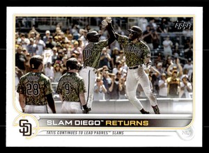 2022 Topps Baseball #125 Slam Diego Returns CC, CL Near Mint