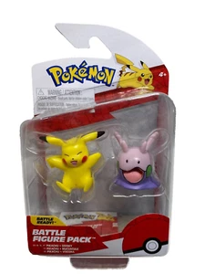 ACTION FIGURE PIKACHU & GOOMY POKEMON BATTAGLIA Jazzwares Nintendo NUOVO 2023 - Foto 1 di 4