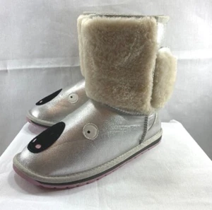  Nuevo EMU Australia Koala Brillo Unisex Niños Invierno Botas/Botín Talla K4 - Imagen 1 de 8