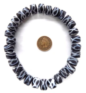 30 Pc Dutch Potash / Rattle Snake African Trade Beads 1600's Style # 2981 - Picture 1 of 1