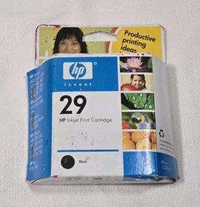 HP 29 Black Ink Cartridge 51629A SEALED BOX Exp 02/06 (New Old Stock) - Picture 1 of 3