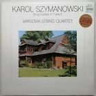 Pavane LP ADW 7118: Szymanowski - String Quartets 1 & 2 / Varsovia Quartet