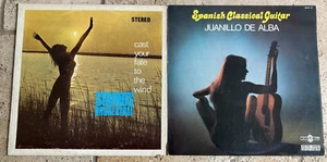 2x SILHOUETTE NAKED/NUDE GIRL COVER VINYL ALBUM LP RECORDS - EX💥 - Picture 1 of 2