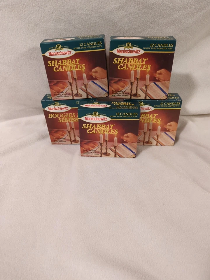 Manischewitz Candle Shabbat 12 PC (pack of 24)