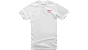 NEW ALPINESTARS Speedway T-Shirt - White - Medium - MOTORCYCLE/OFFROAD - Picture 1 of 3