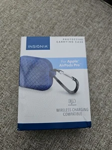 Insignia. Funda protectora de transporte para Apple AirPods Pro. Azul - Imagen 1 de 7