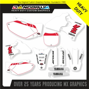 YAMAHA YZF 250 426 2000 2001 2002 RETRO FULL GRAPHICS KIT  - Picture 1 of 1