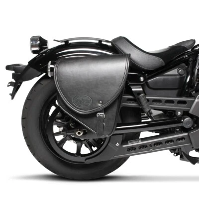 Borsa laterale Indiana 10L per Suzuki Marauder GZ 250/ 125 nero destra - Immagine 1 di 4