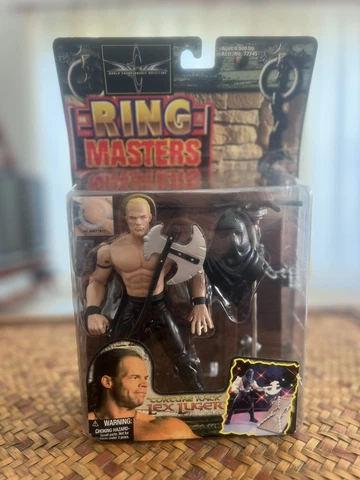 1999 Toy Biz WCW Ring Masters Torture Rack LEX LUGER Action Figure WWF WWE New! Cover