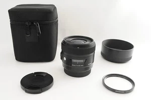 [MINT w/ Filter] Sigma 30mm f/1.4 DC HSM Art Lens For Canon EF From JAPAN #3863 - Picture 1 of 15