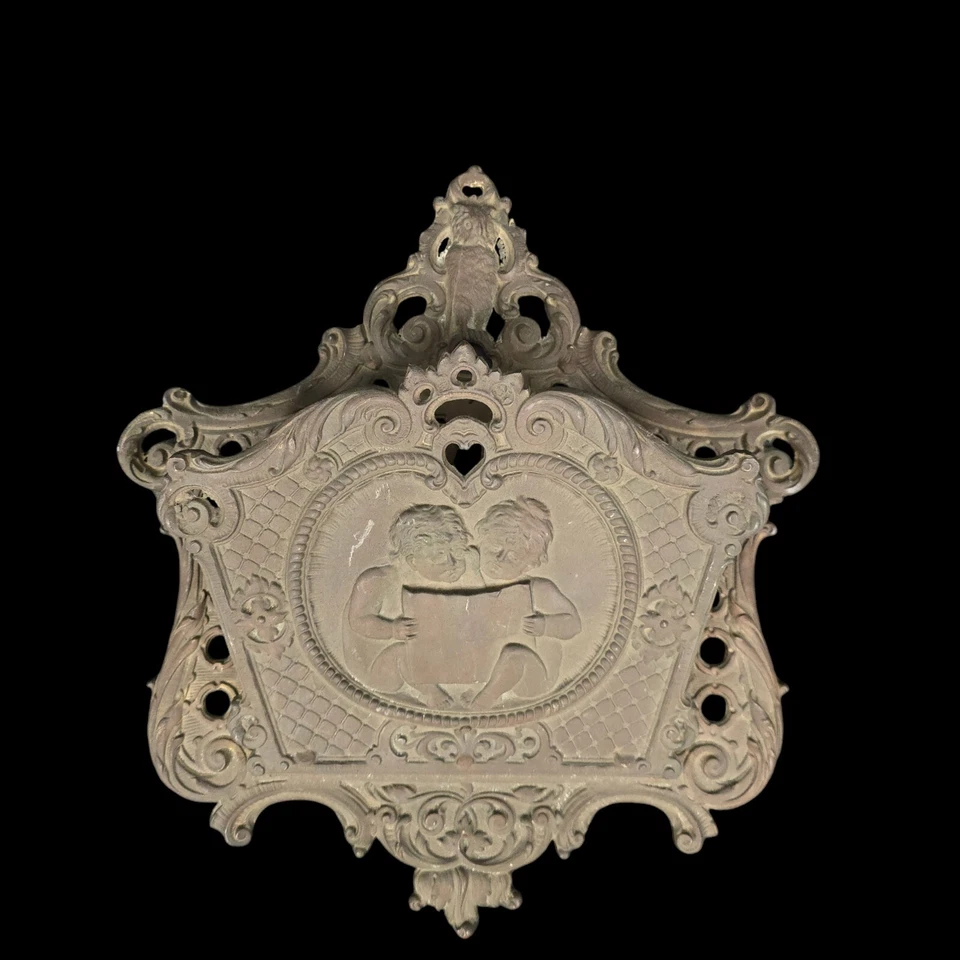 Vintage Brass Letter holder wall mounted - Image 1 of 4