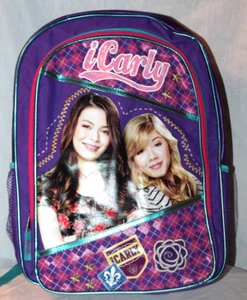 NEW WITH TAG 2011 I CARLY NICKELODEON LARGE BACKPACK 12" X 16" - Picture 1 of 2