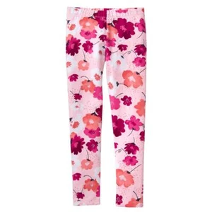 NWT Gymboree Flower Girls Leggings Poppy Print Floral Bright Days Ahead - Picture 1 of 1