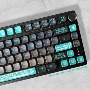 Translucent Dye Sublimation PBT Keycap set PBT for Cherry MX Mechancial Keyboard - Picture 1 of 11