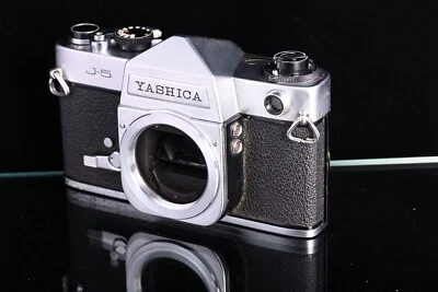 Yashica J-5 SLR 35mm Camera Body Only Not Work Meter [AS IS] 1day Free Shipping - Image 1 of 4