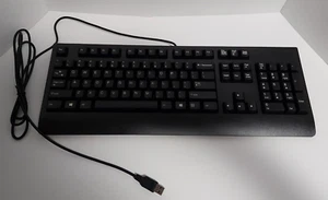 Lenovo Traditional USB Computer Keyboard Black 00XH688 Brand New Sealed - Picture 1 of 5