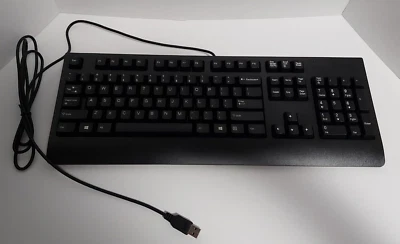 Lenovo Traditional USB Computer Keyboard Black 00XH688 Brand New Sealed - Image 1 of 4