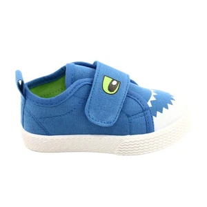 News touch fastener children's sneakers Crocodile 21Dz26-3923 Blue - Bild 1 von 5