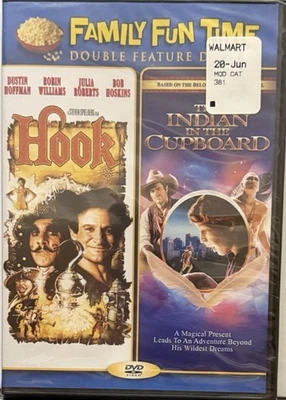 Hook & Indian in the Cupboard Double Feature DVD Set NEW Sealed - Image 1 of 2