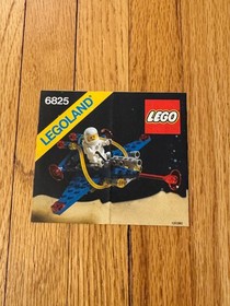 Lego Space Cosmic Comet (6825) Instruction Booklet Only