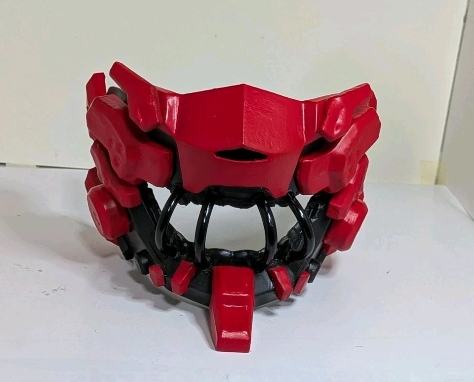 Media Máscara Cyber Oni Samurai Tecnología Futurista Halloween Anime Juegos con disfraces Foto 1 de 3