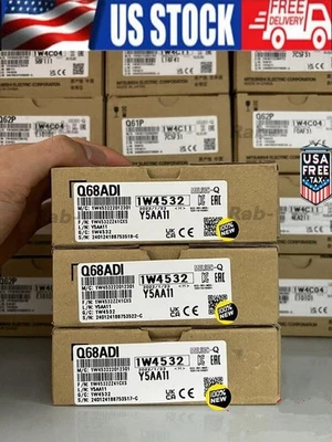 Mitsubishi PLC Module Q68ADI New In Box Fast Ship 1PCS - Image 1 of 4