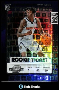 Panini Contenders Optic #9 Bones Hyland Rookies Asia RC 2021 novato - Imagen 1 de 2