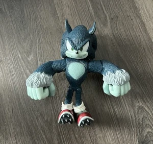 Sega Sonic the Hedgehog Werehog Action Figure Jazwares Sonic Unleashed Rare - Picture 1 of 13