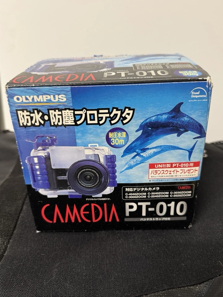 Olympus Camedia PT-010 Underwater Camera  Housing 30 Meter  Case - Image 1 of 2