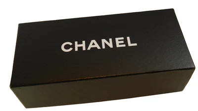 Auténtica caja de presentación de regalo Chanel negra 7" x 3" x 2,25" Foto 1 de 4