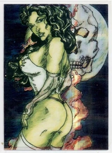 Lady Death series 4 Wicked Ways - Fractal parallel card #89 [Krome Prod 1997] - Picture 1 of 1