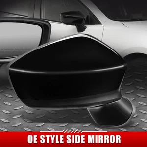 FOR 17-18 MAZDA 3 OE STYLE POWERED ADJUSTMENT PASSENGER RIGHT SIDE DOOR MIRROR - Picture 1 of 5