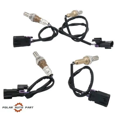 Se adapta a Hyundai 2009-2011 Genesis 2007-2012 Veracruz 3,8 L 4 X sensor de oxígeno ascendente y descendente Foto 1 de 4