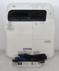 Epson BrightLink 695WI UST WXGA HDMI Projector 3500 Lumens 2500 Used Hours - Picture 1 of 10