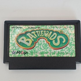 Famicom Software Model Battletoads Messiah FHr95