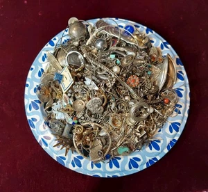 Scrap Sterling Silver 925 Lot 808 Grams - Picture 1 of 9
