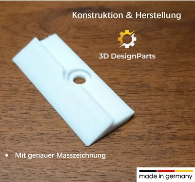 MARKENLOS Verschluss Gefrierfachtür Kühlschrank von 3D-DP passend zu Bosch Siemens Miele