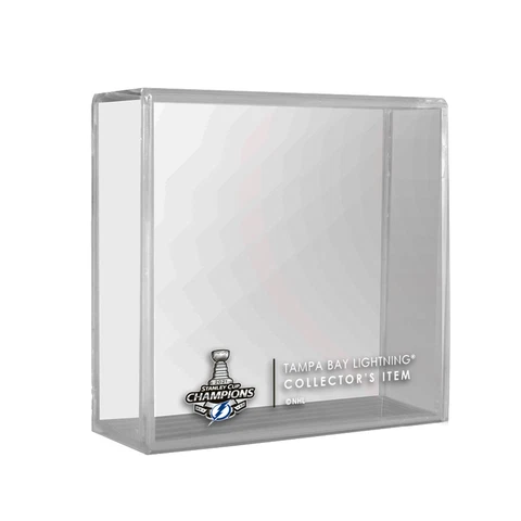 2021 TAMPA BAY LIGHTNING Stanley Cup Champions NHL Hockey Puck Case Cube (Empty) Cover