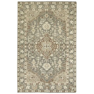 Kaleen Rugs HRA08 Herrera Area Rug, Grey, 3'x5' - HRA08-75-35 - Picture 1 of 1