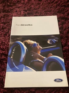 Ford Streetka Brochure 2003,  UK issue - Oct 2002 FA 1439 - Picture 1 of 2