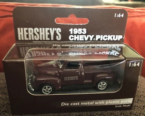 Welly 1953 Chevrolet 3100 Pick Up Truck 1:64 Hershey's Chocolate Brown - Picture 1 of 7