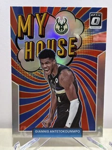 Donruss Optic My House Giannis Antetokounmpo Silver Holo #4 Bucks 2021-22 - Imagen 1 de 2
