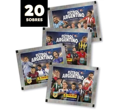 Panini Futbol Argentino 2024 20 packs sealed Brand New Argentina ORIGINAL
